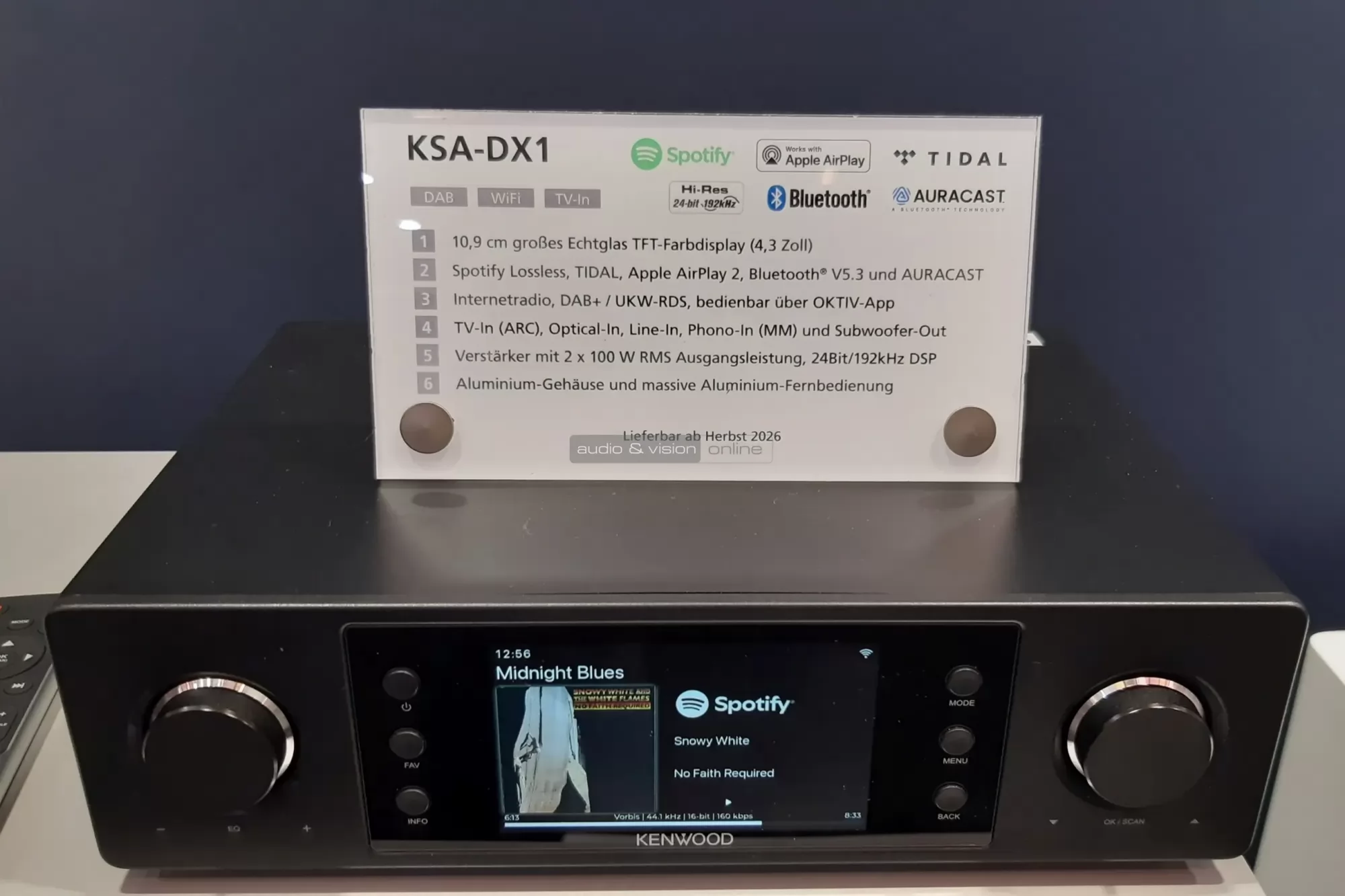 Kenwood KSA-DX1 sztereó erősítő