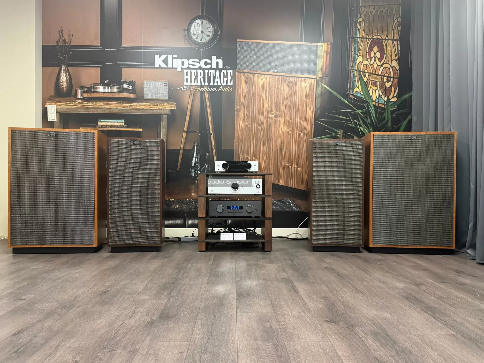 Klipsch Cornwall IV hangfal teszt