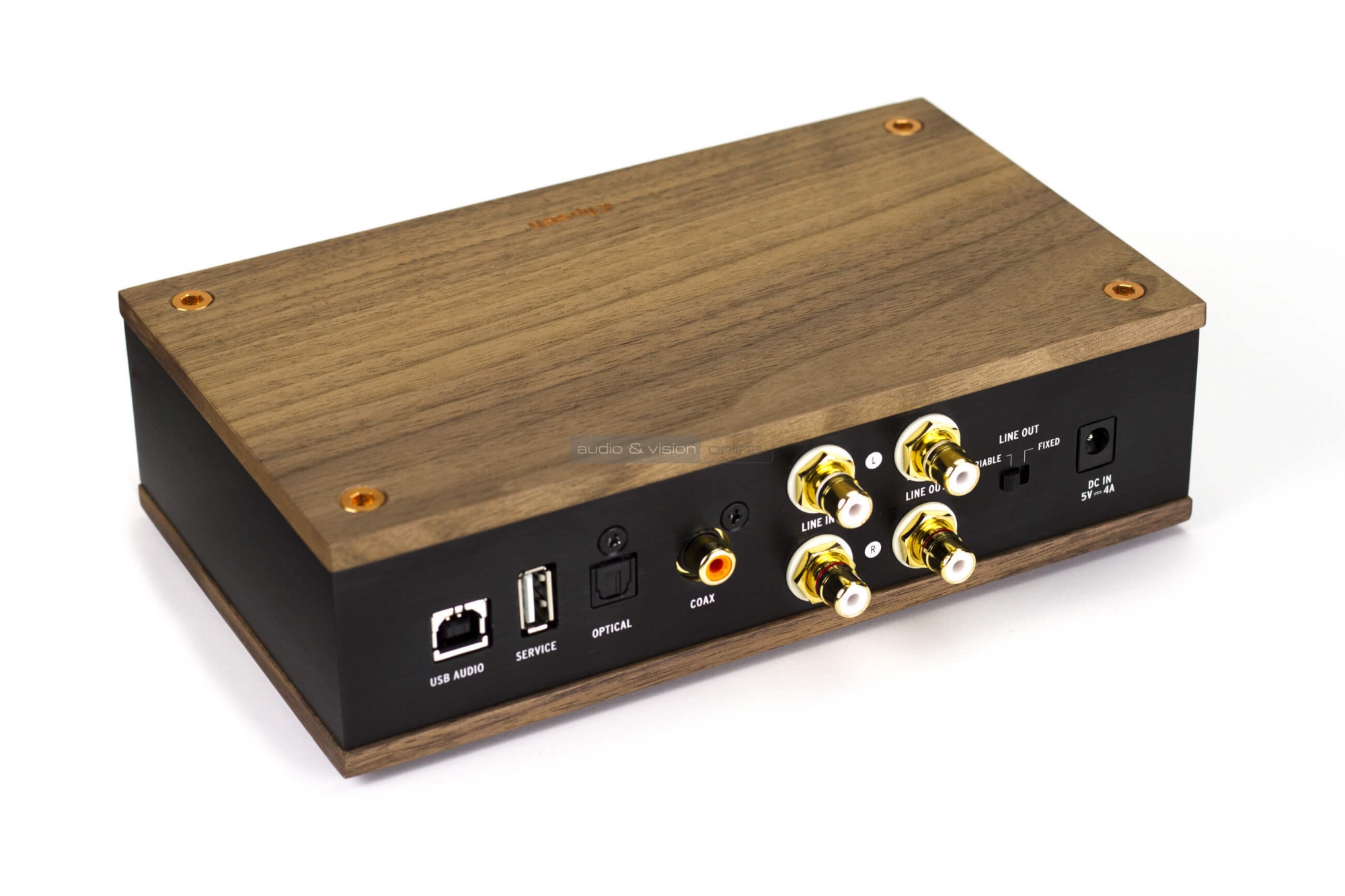 Klipsch Heritage Headphone Amplifier fejhallgató erősítő hátlap