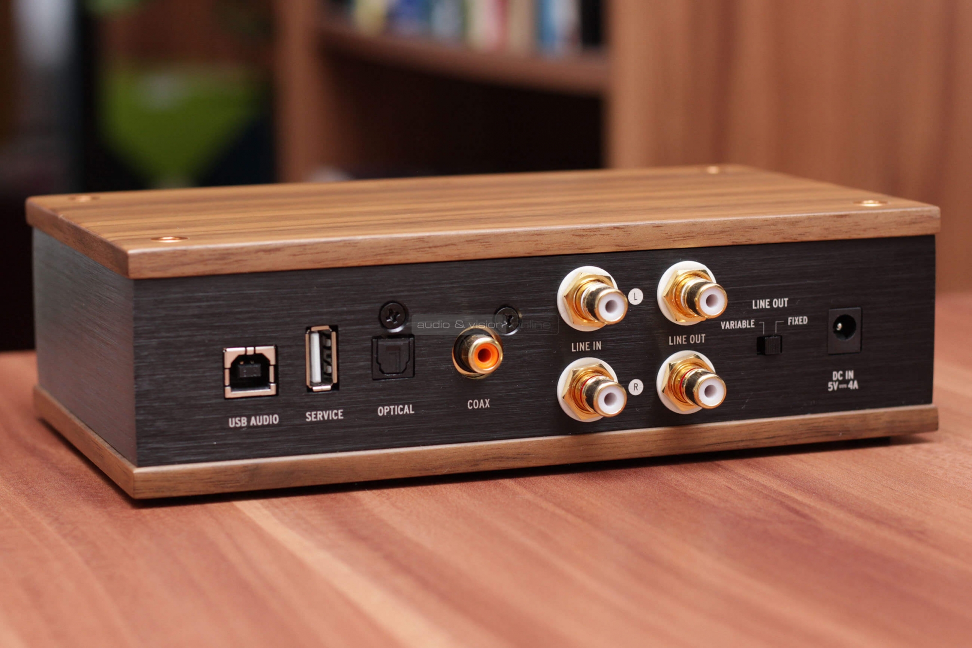 Klipsch Heritage Headphone Amplifier fejhallgató erősítő hátlap