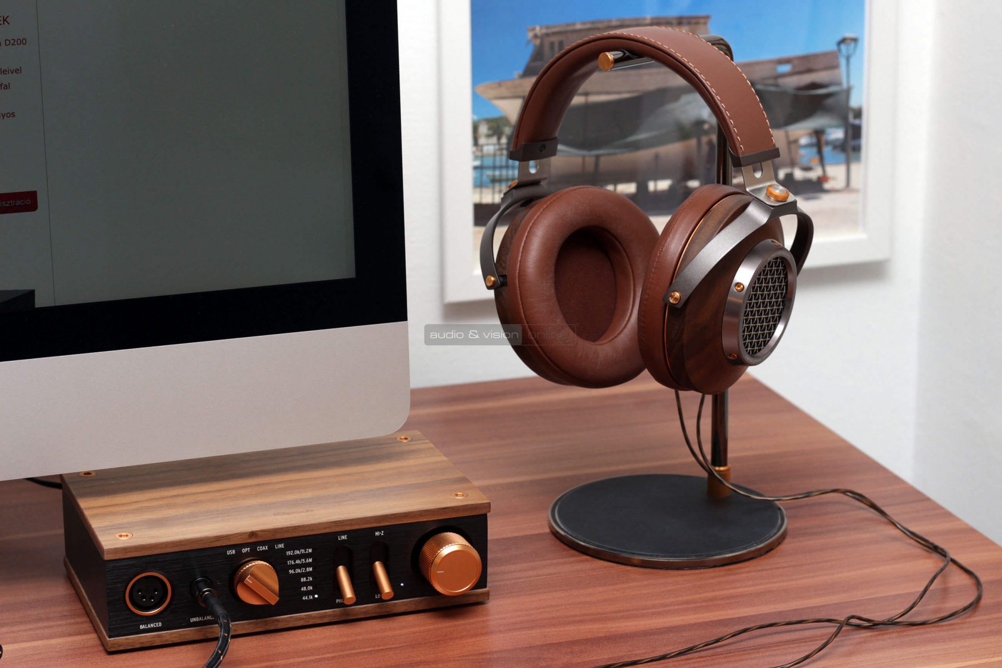 Klipsch Heritage Headphone Amplifier fejhallgató erősítő és HP-3 fejhallgató