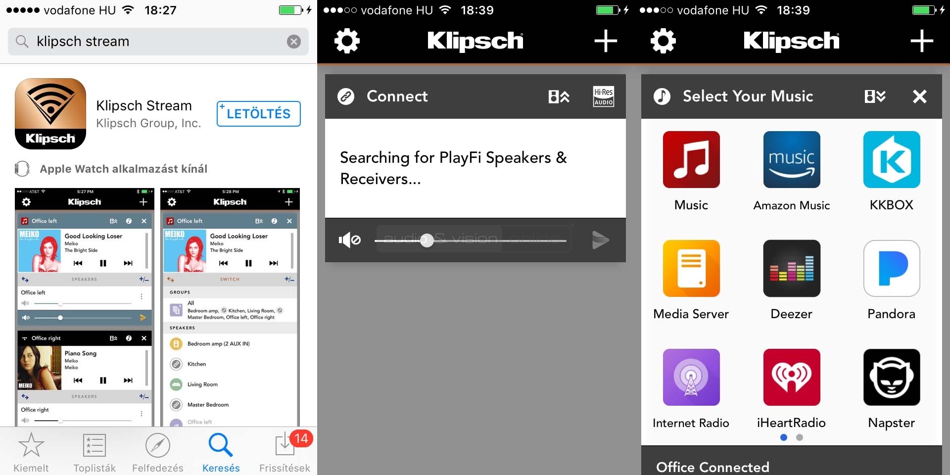 Klipsch The Three App