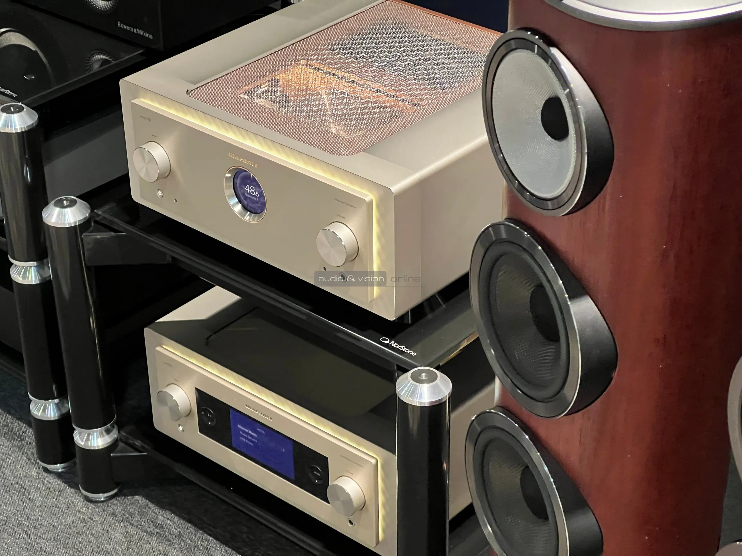 Marantz LINK 10n hálózati zenelejátszó MODEL 10 erősítő