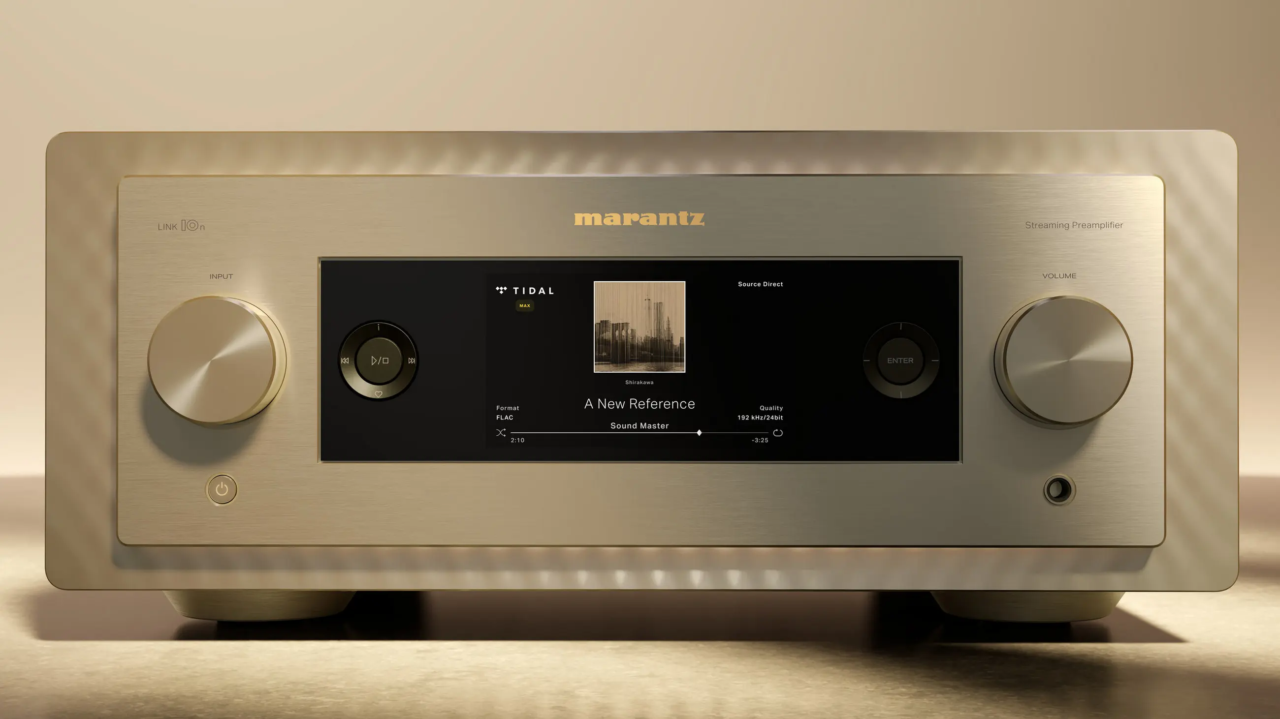 Marantz LINK 10n hálózati zenelejátszó front