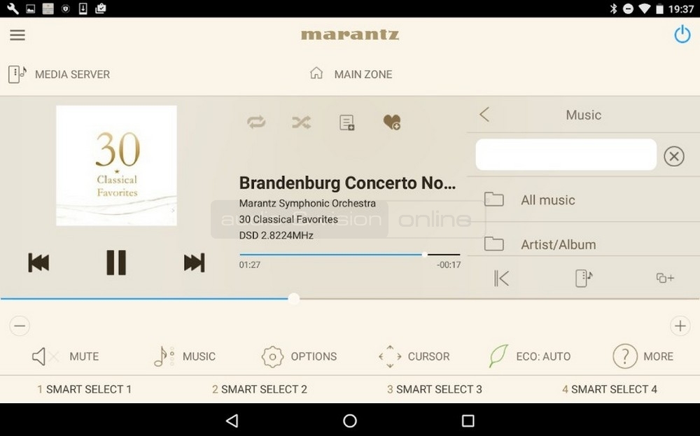 Marantz 2016 AVR Remote App