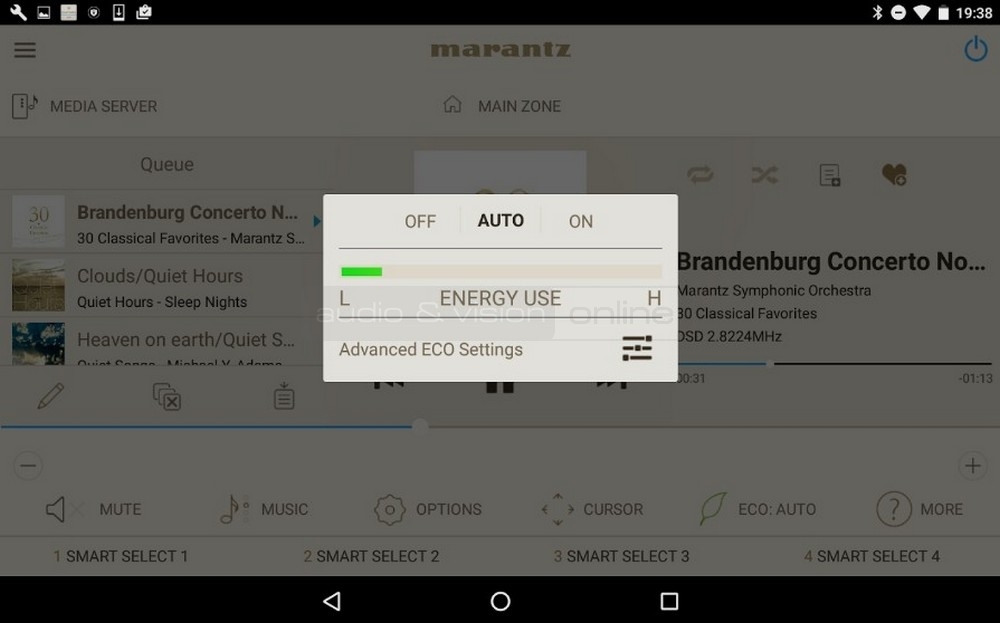 Marantz 2016 AVR Remote App