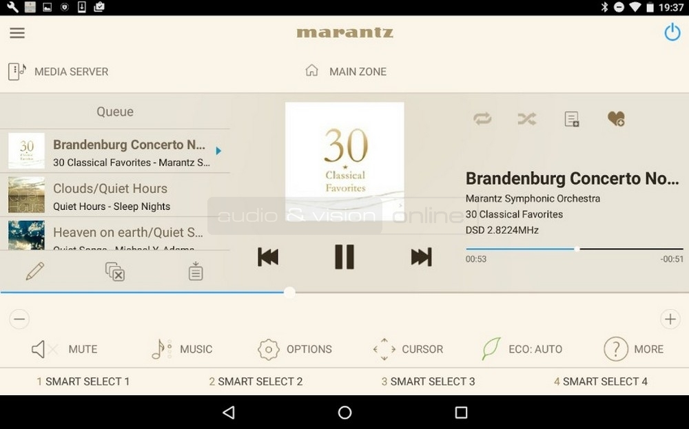 Marantz 2016 AVR Remote App