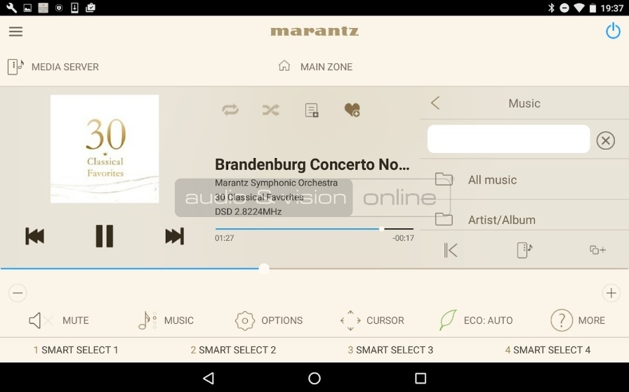 Marantz 2016 AVR Remote App