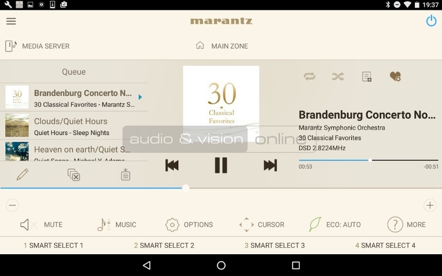 Marantz 2016 AVR Remote App