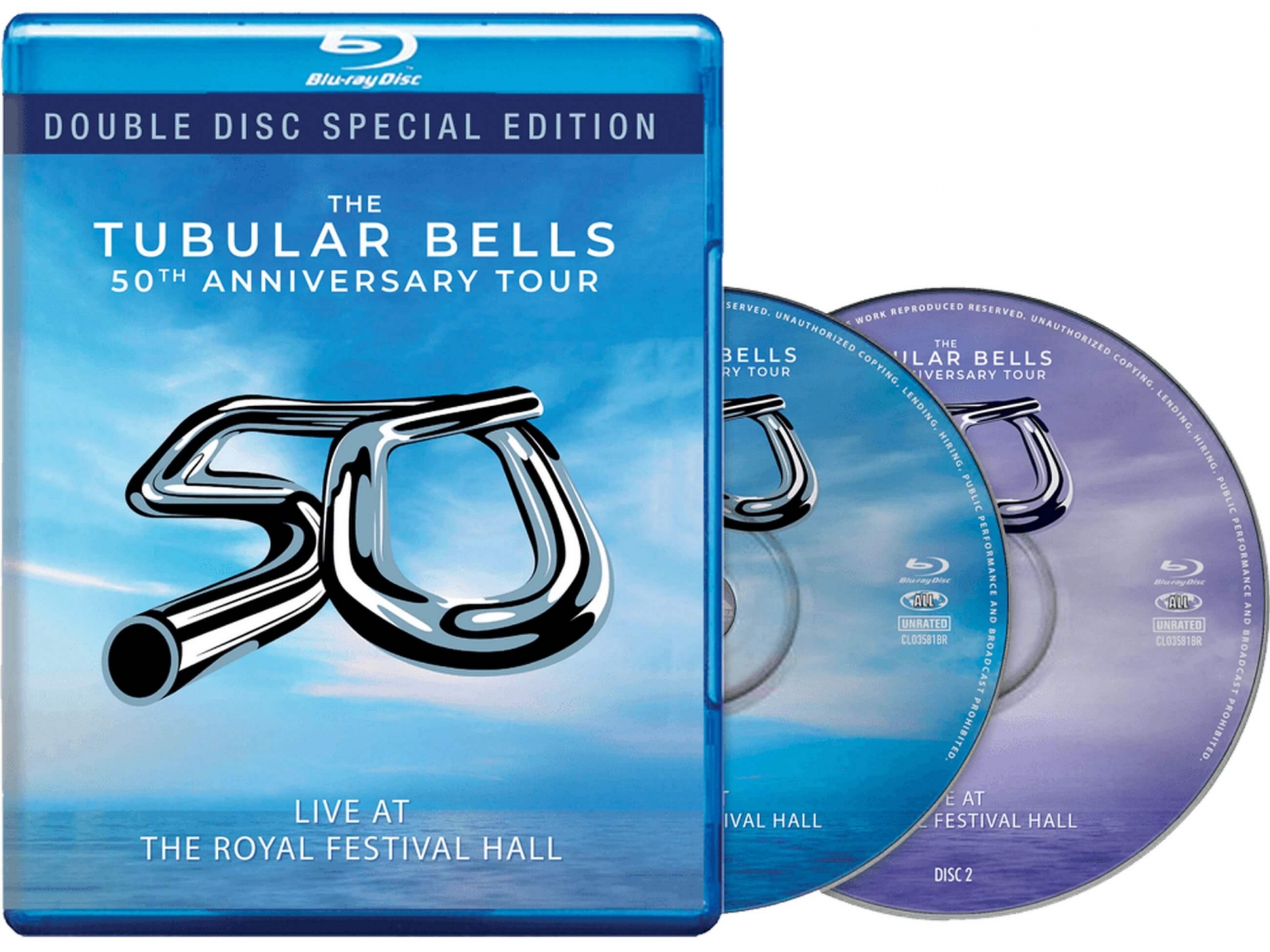 Mike Oldfield Tubular Bells 50th Anniversary Tour Blu-ray
