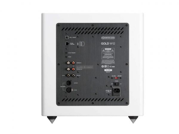 Monitor Audio Gold W12 aktív mélyláda hátlap