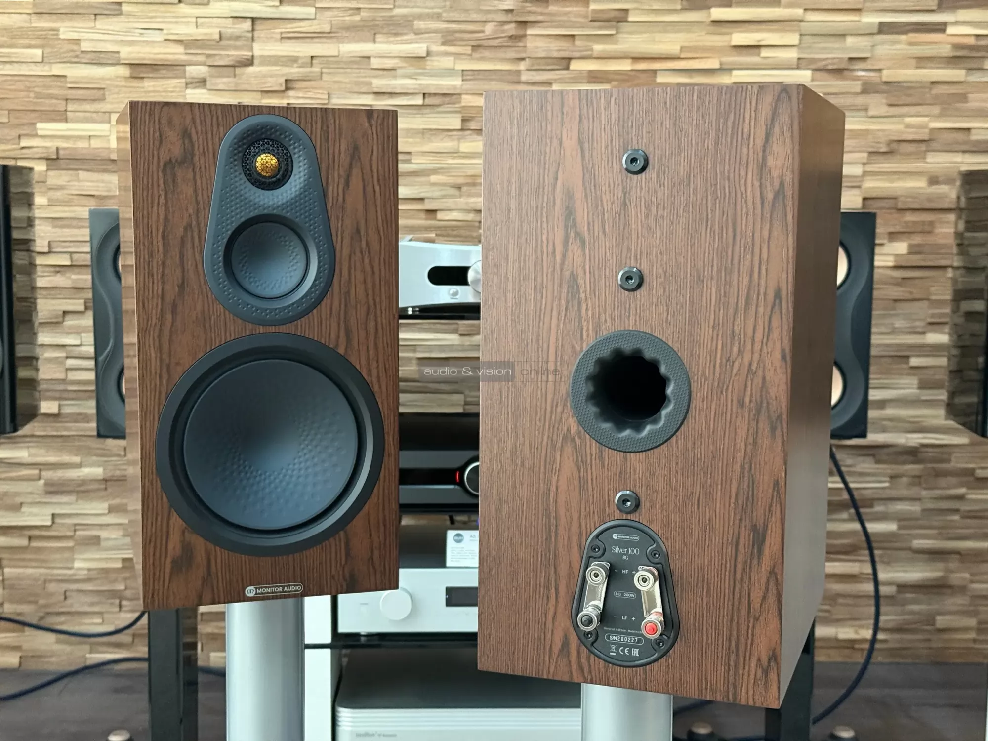 Monitor Audio Silver 100 8G hangfal hátlap