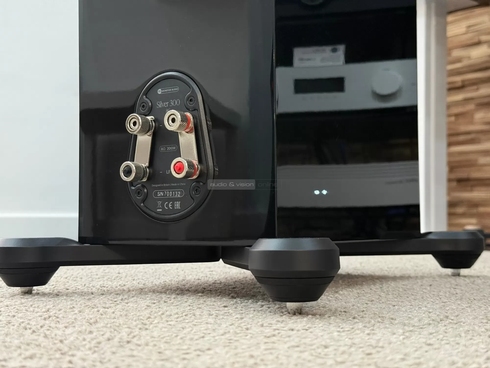 Monitor Audio Silver 300 8G hangfal csatlakozó