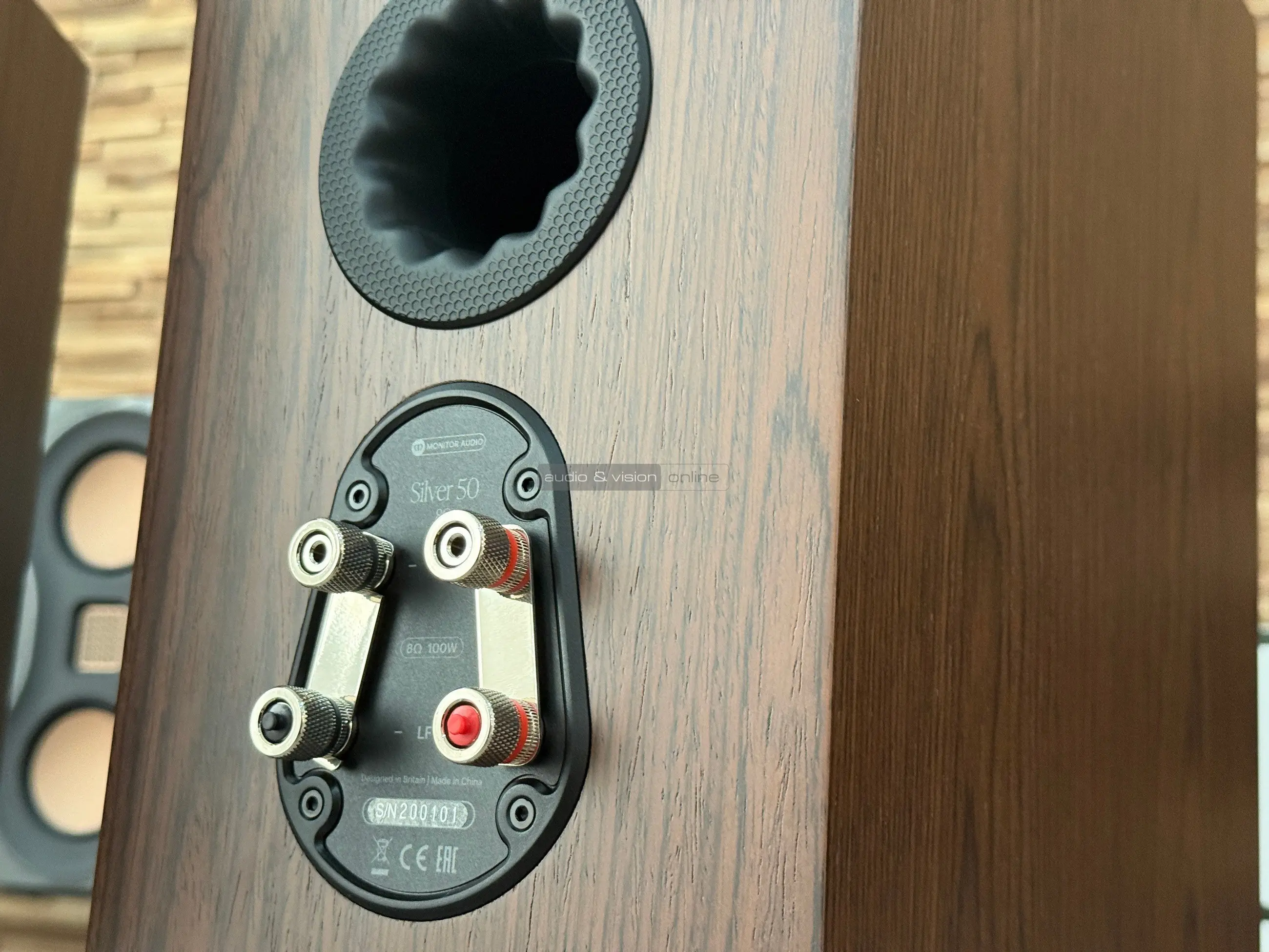 Monitor Audio Silver 50 8G hangfal csatlakozó