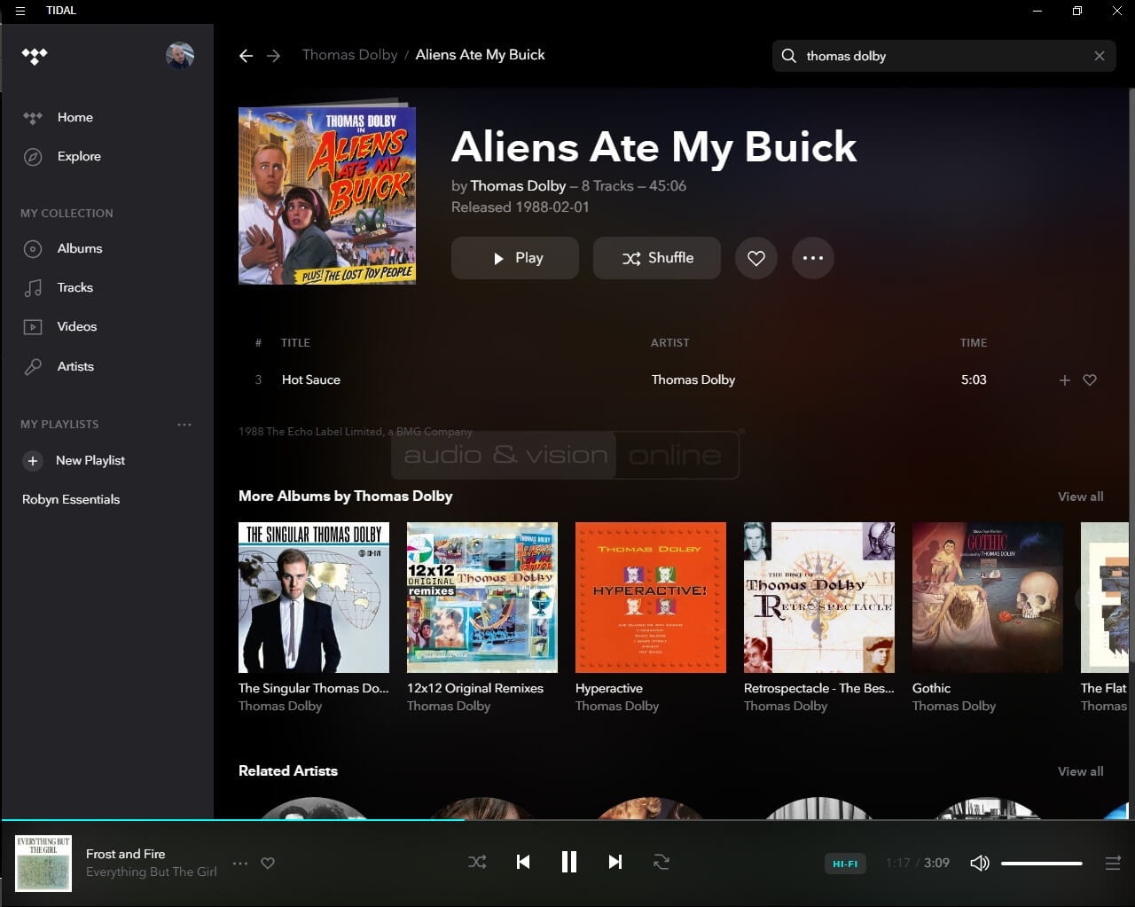egyetlen dal az album