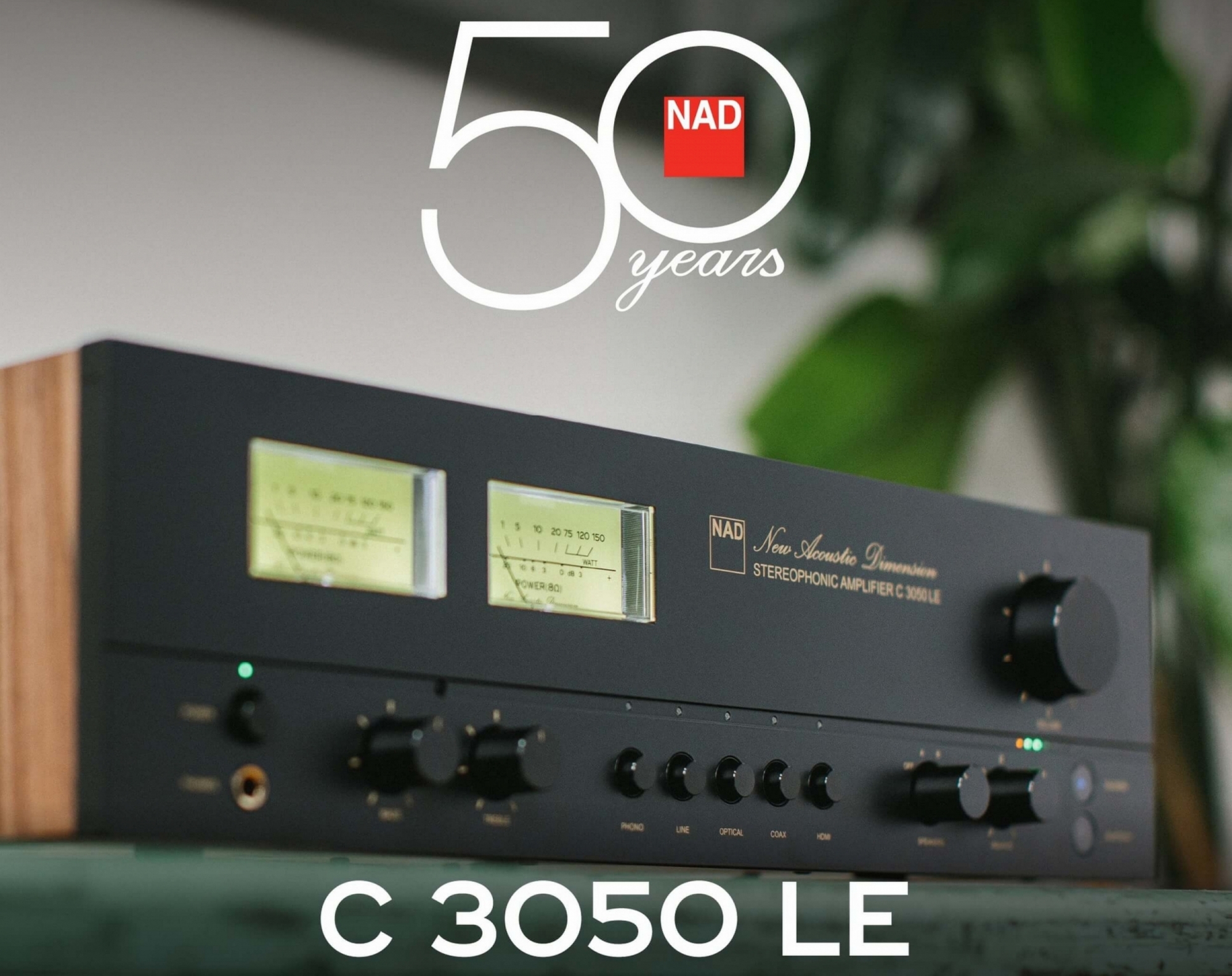 NAD C 3050 LE sztereó erősítő 50th anniversary