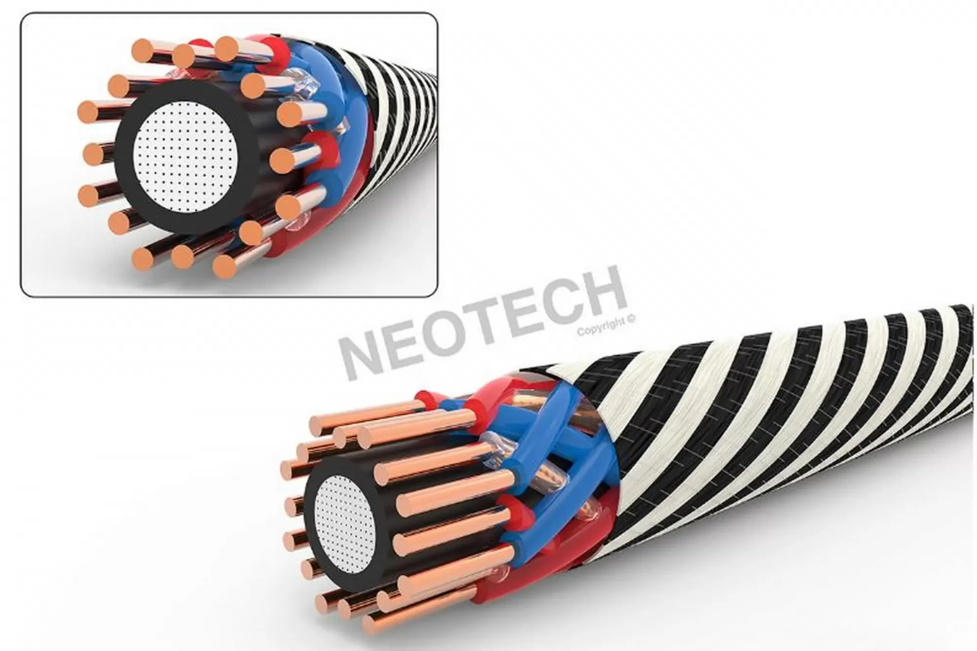 Neotech NES-3001G hangfalkábel