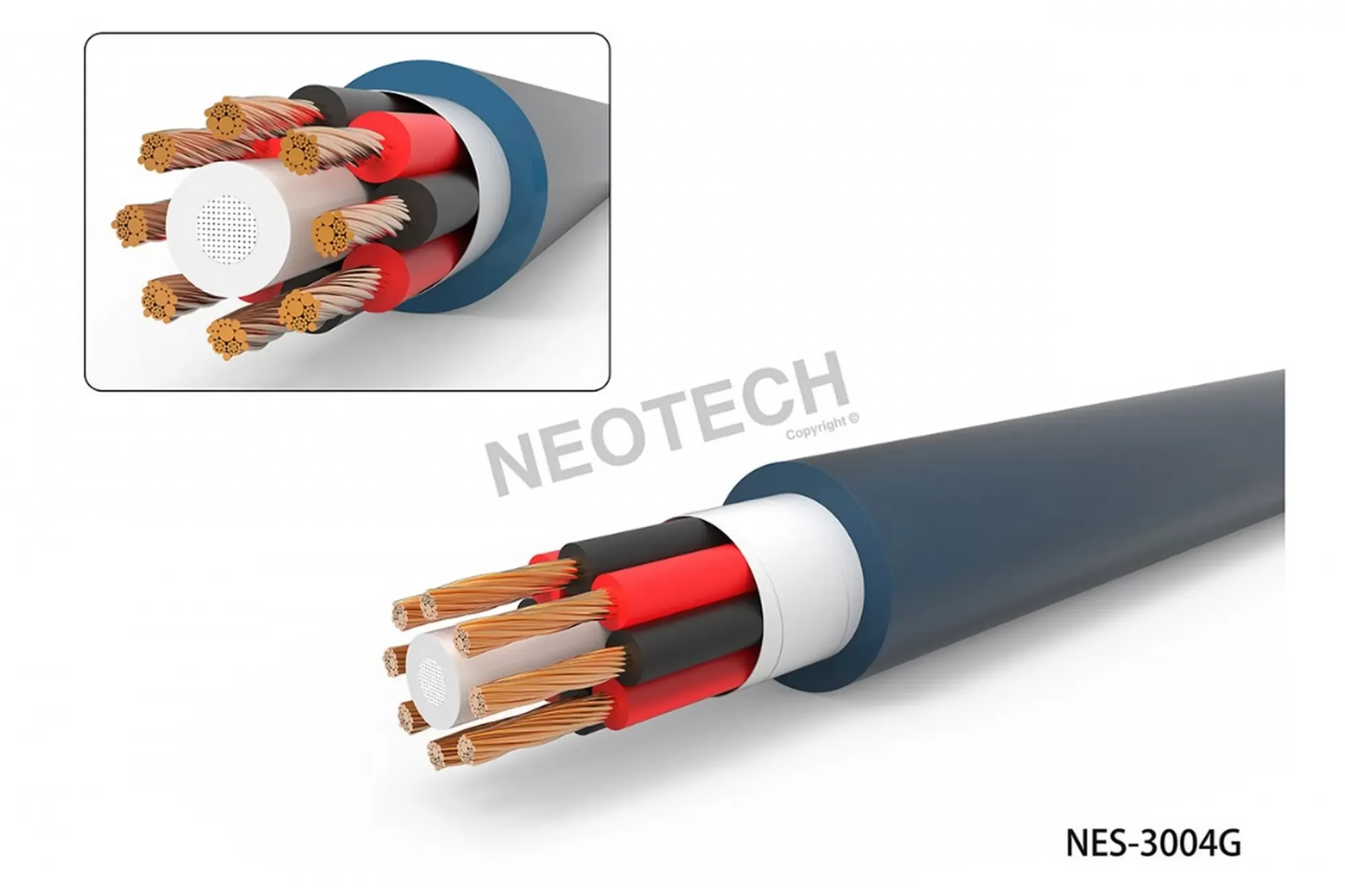 Neotech NES-3004G hangfalkábel