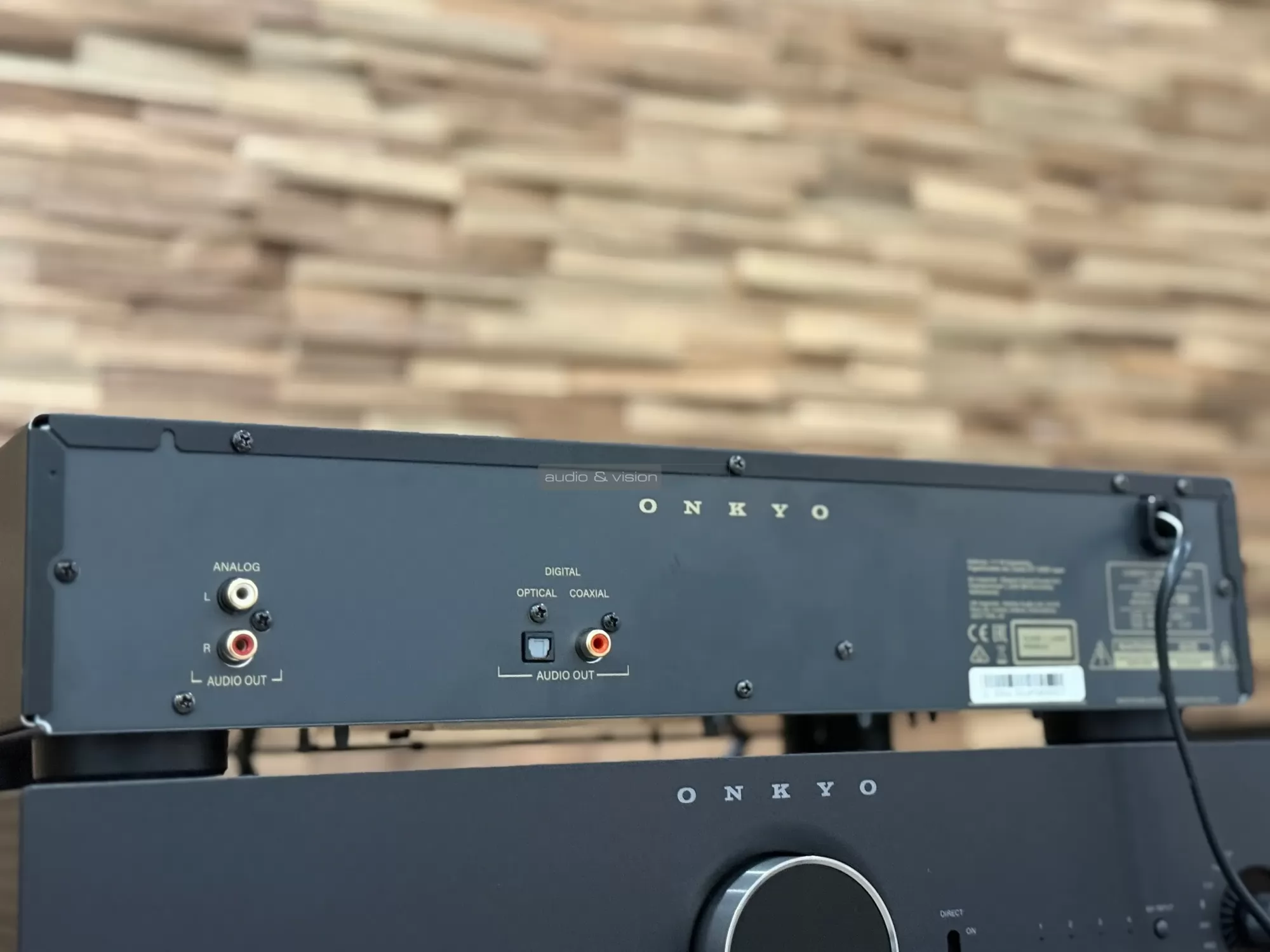 Onkyo C-30 CD-lejátszó hátlap