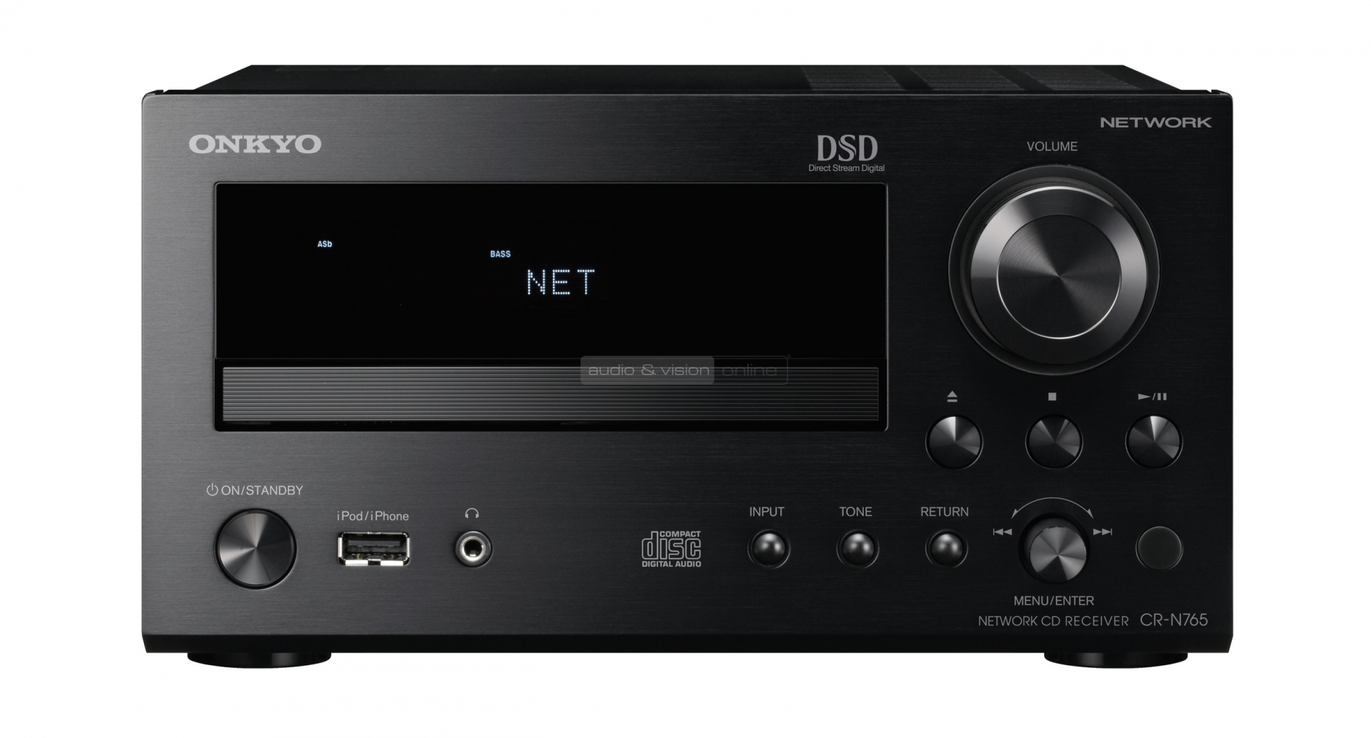 Onkyo CR-N765 mini hifi rendszer hálózati lejátszóval