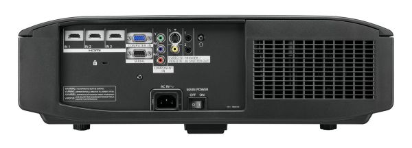 Panasonic PT-AT5000E házimozi projektor hátlap