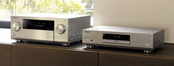 Pioneer SC-LX58 Dolby Atmos házimozi erősítő és BDP-LX58 Blu-ray lejátszó