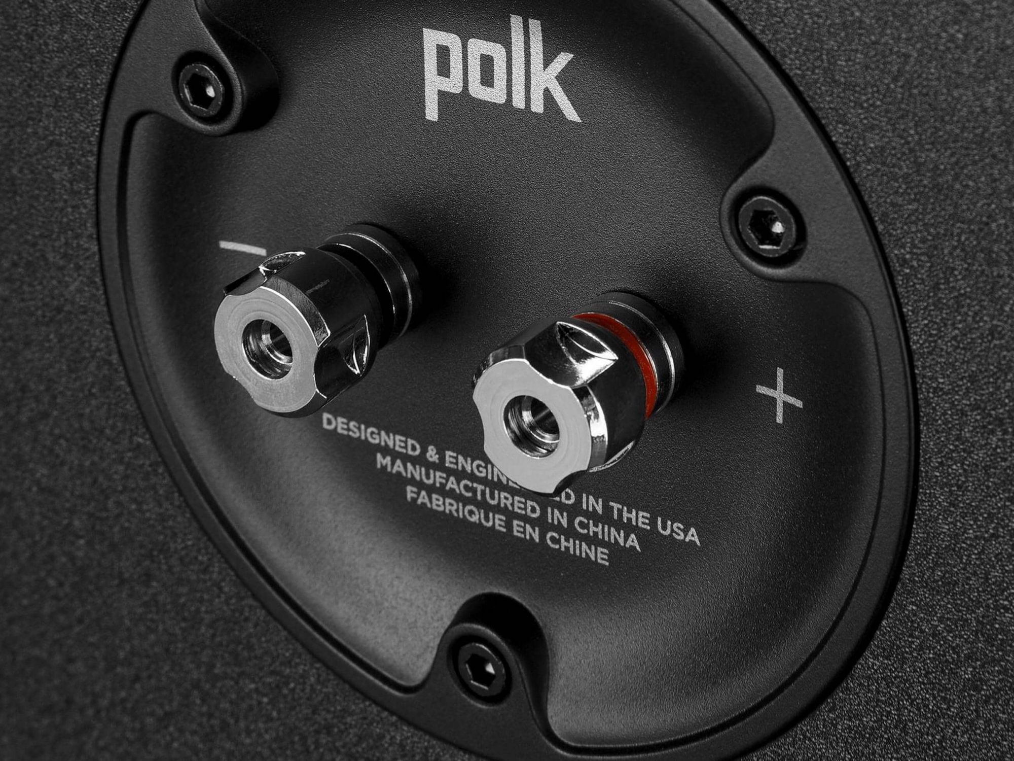 Polk Audio Reserve R200 hangfal csatlakozó