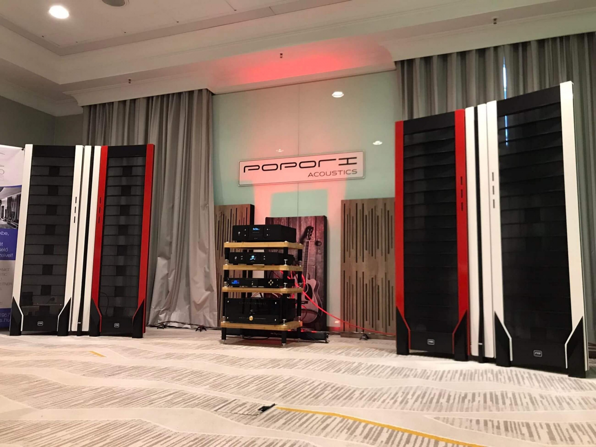 Popori Acoustics XR1 hangfal hifi show