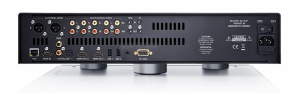 Primare BD32 MKII Blu-ray lejátszó hátlap