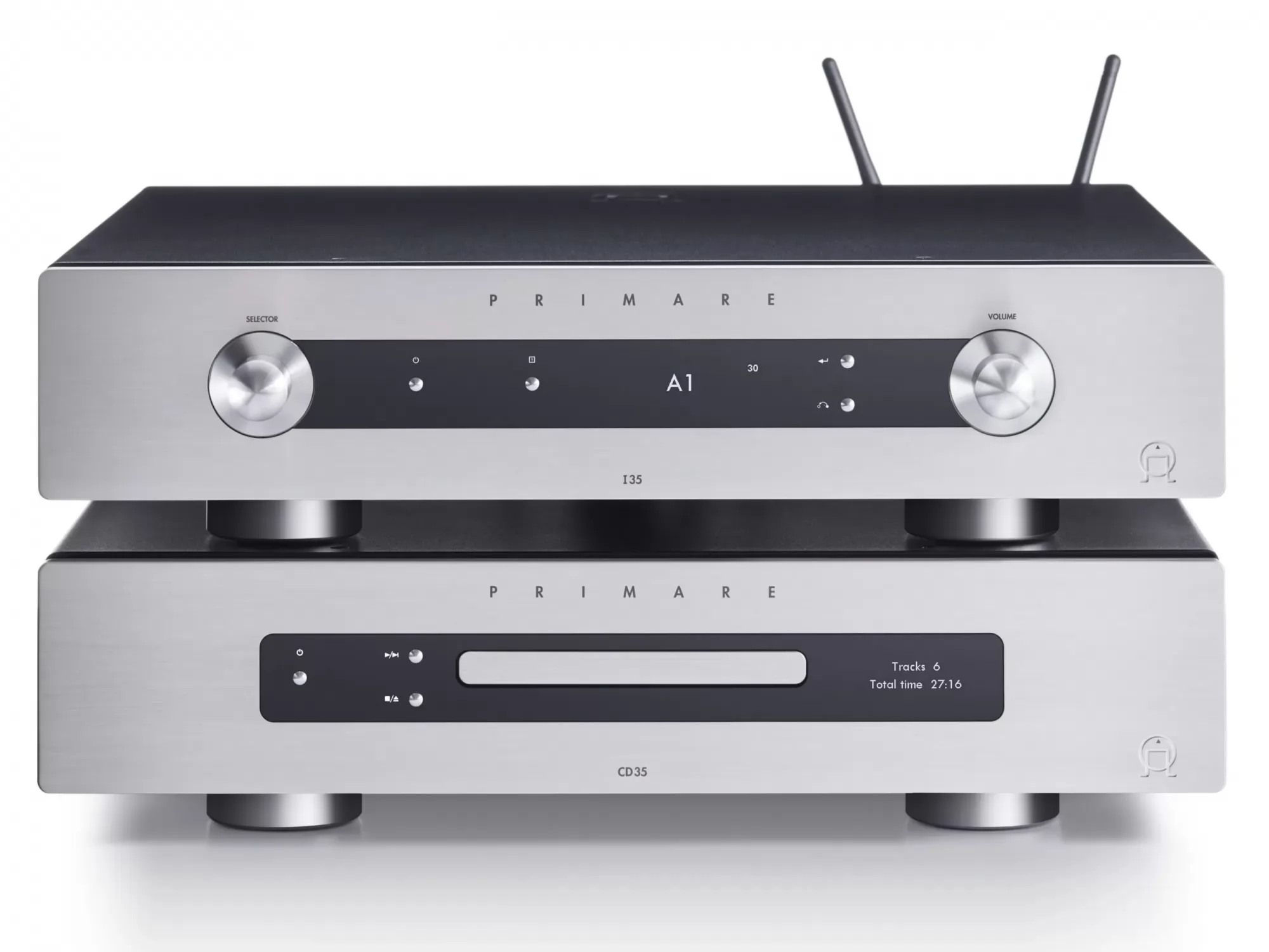 Primare I35 Prisma DM36 hálózati sztereó erősítő CD35 CD-lejátszó