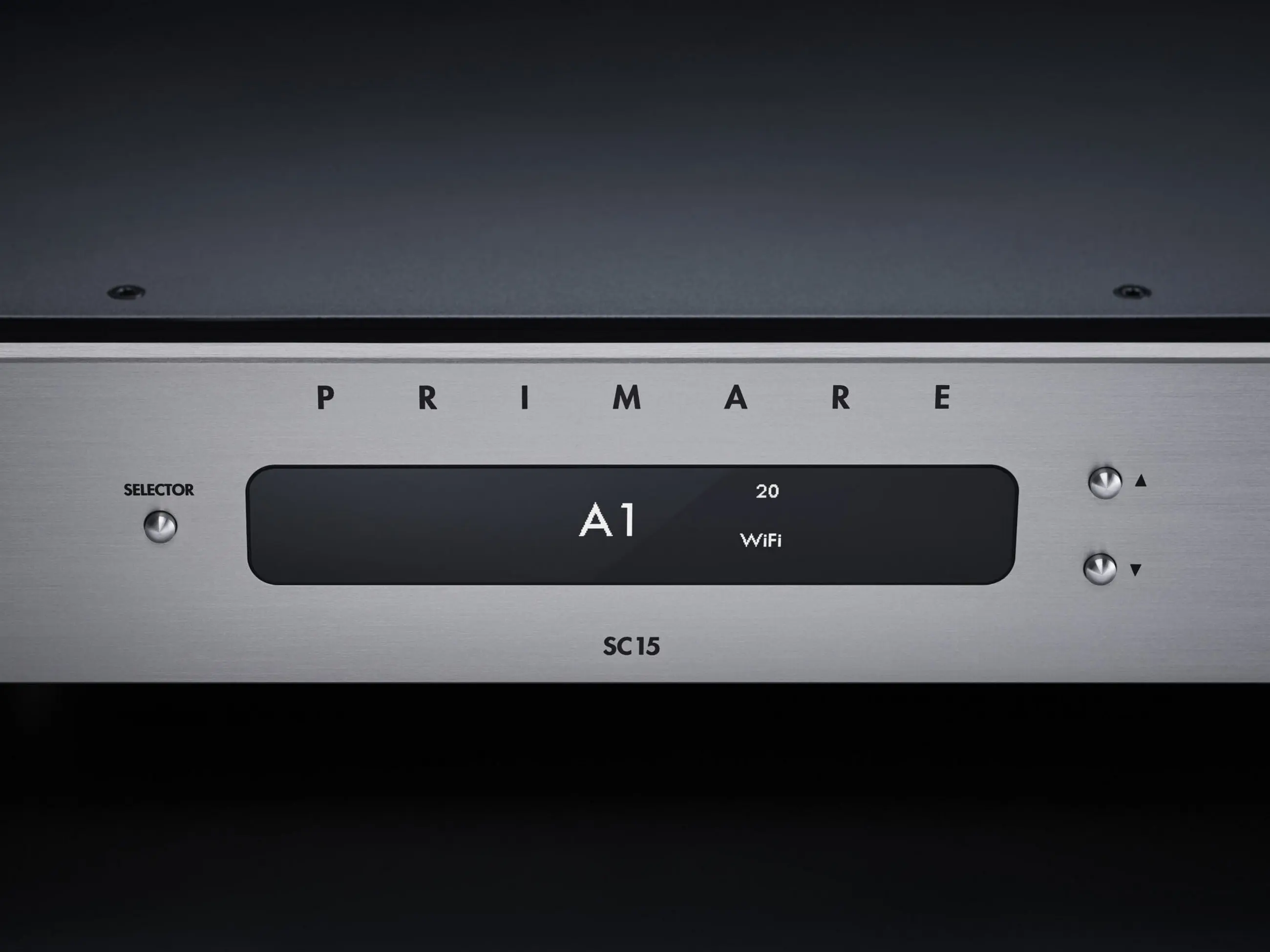 Primare SC15 MK2 hálózati zenelejátszó kijelző