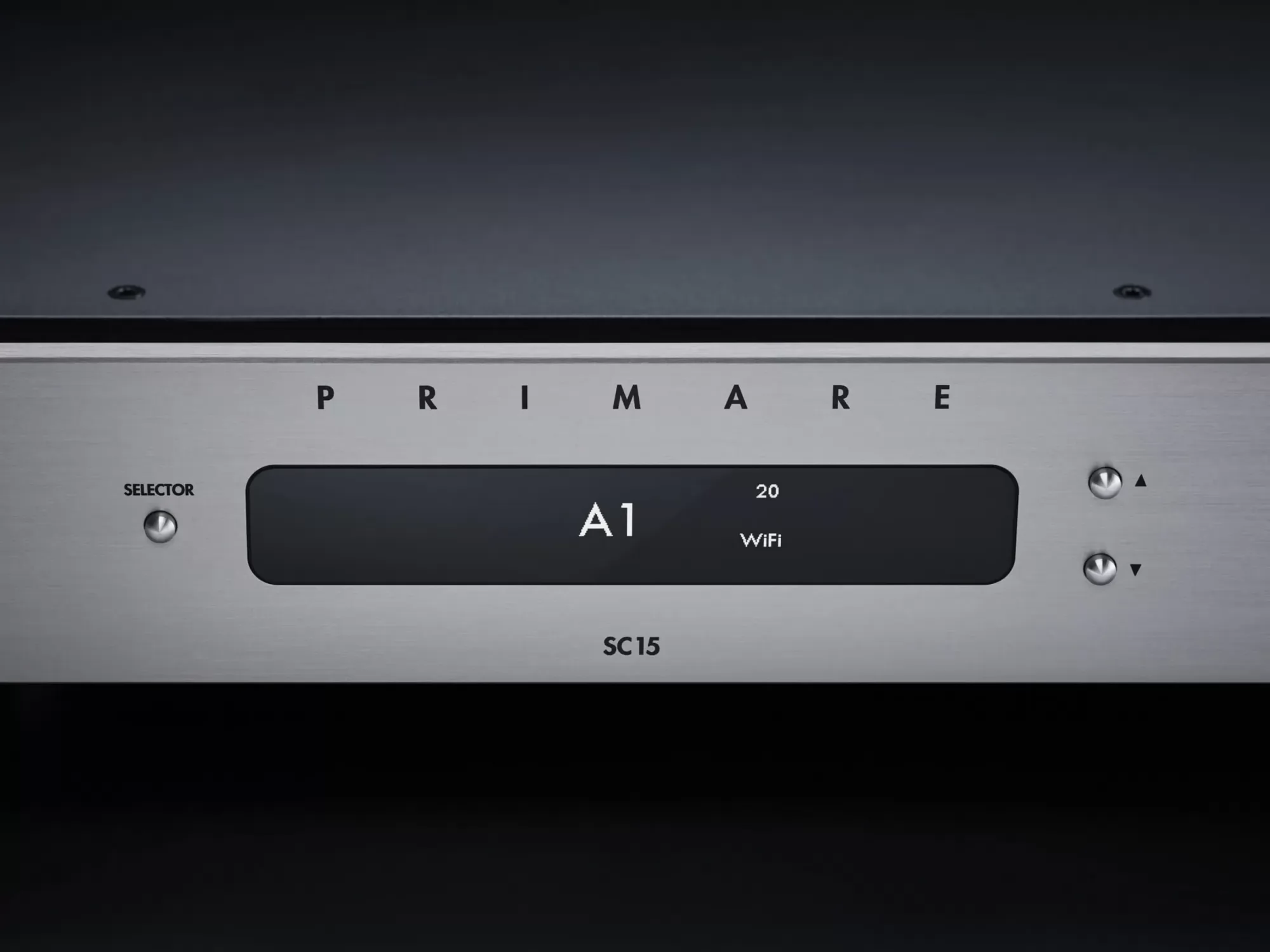 Primare SC15 MK2 hálózati zenelejátszó kijelző