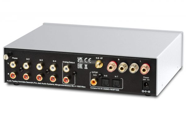 Pro-Ject MaiA S3 sztereó erősítő hátlap