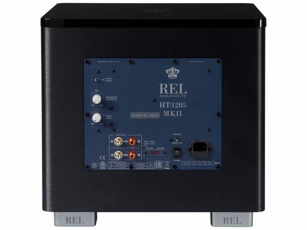 REL HT/1205 MKII aktív mélyláda hátlap