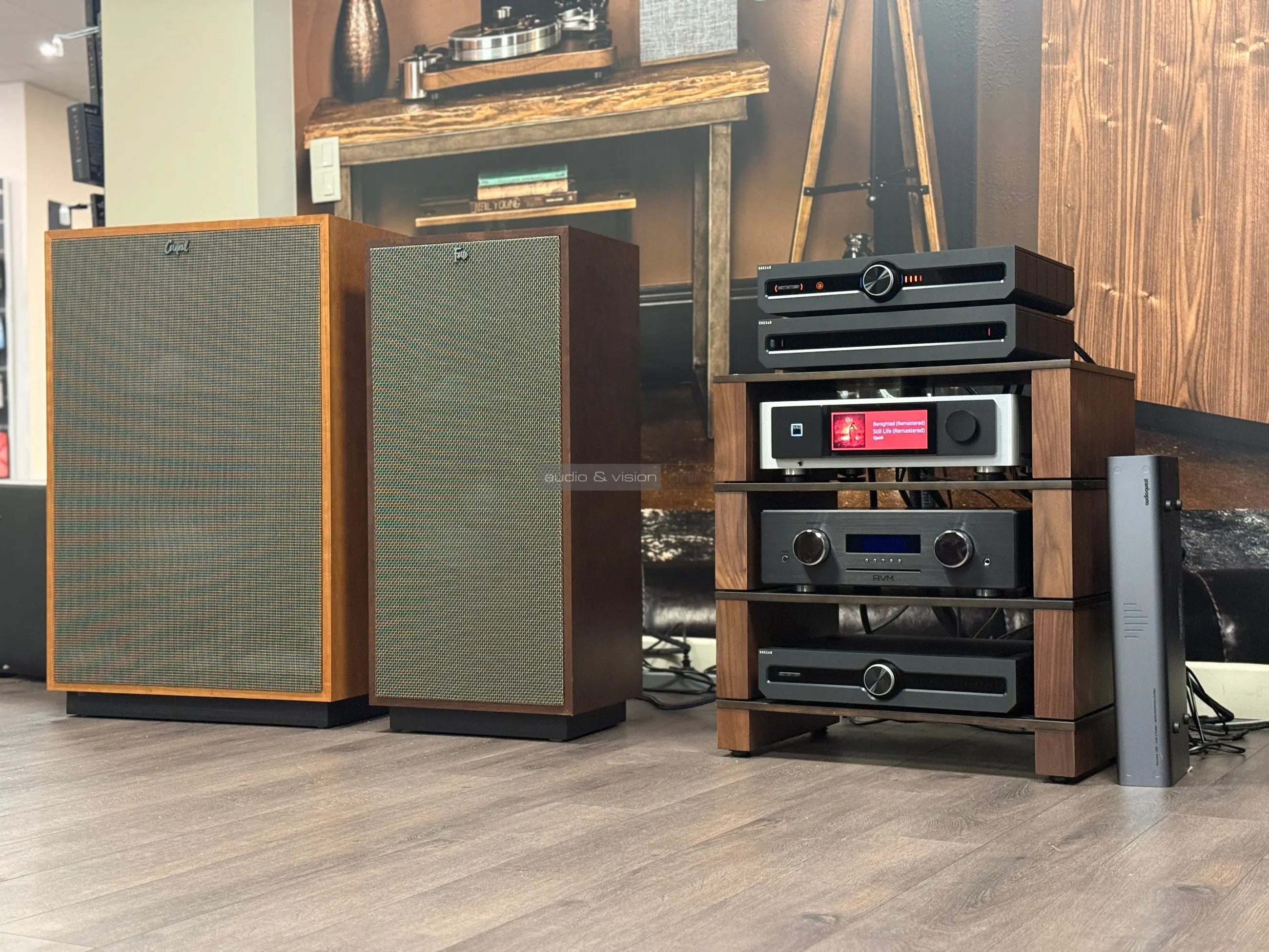 Roksan Caspian 4G elő-végfok Klipsch