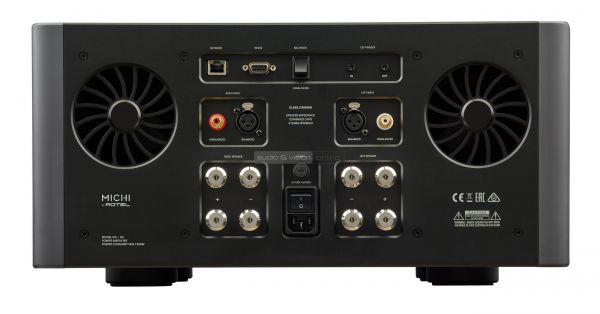 Rotel Michi S5 high end végerősítő hátlap