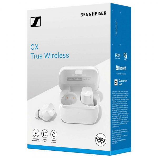 Sennheiser CX True Wireless TWS Bluetooth fülhallgató doboz