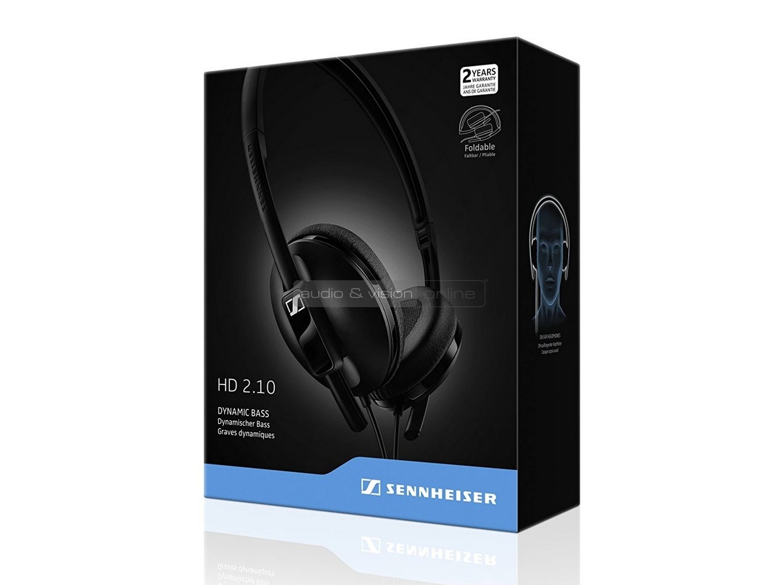 Sennheiser 2.10 fejhallgató doboz