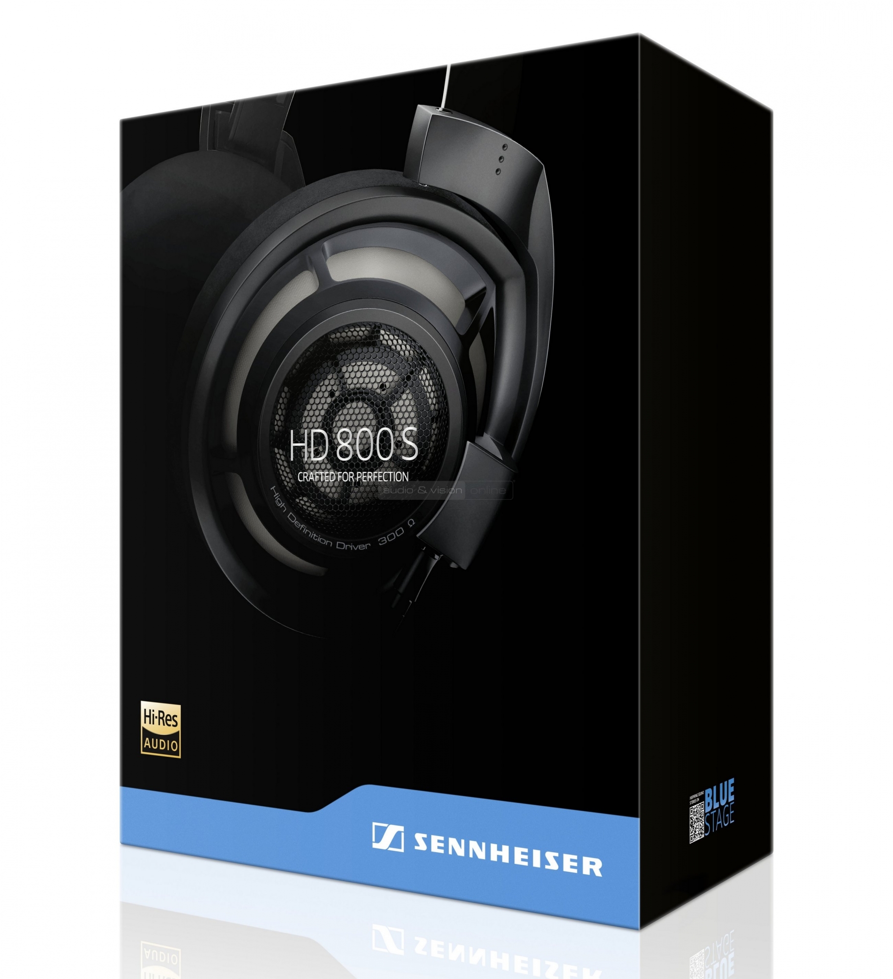 Sennheiser HD 800 S high end fejhallgató doboza