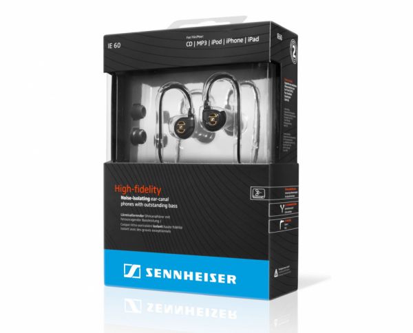 Sennheiser IE 60 fülhallgató doboza