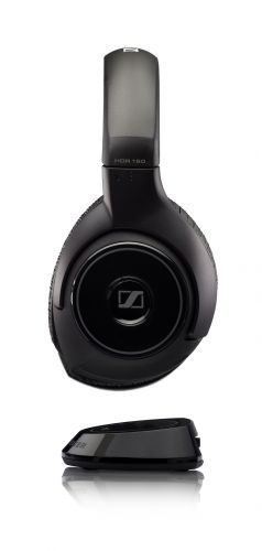 Sennheiser RS 160 vezetéknélküli digitális rádiófrekvenciás fejhallgató oldalról