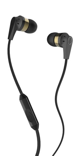 Skullcandy Inkd 2 fülhallgató arany-fekete színben