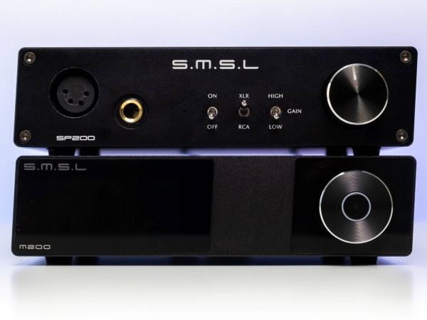 SMSL M200 USB DAC és SP200 fejhallgató erősítő