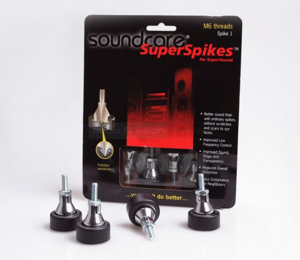 Soundcare SuperSikes 00101 M6 hifi készülék és hangfal alátét