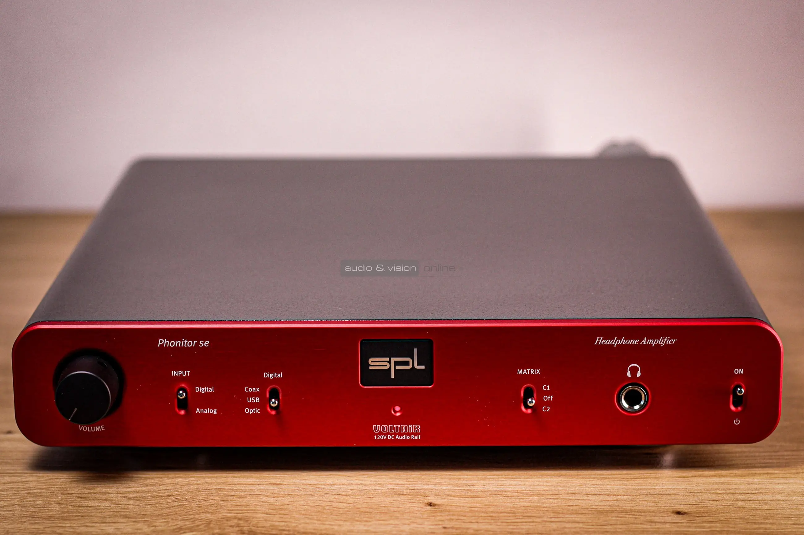 SPL Phonitor se fejhallgató erősítő front
