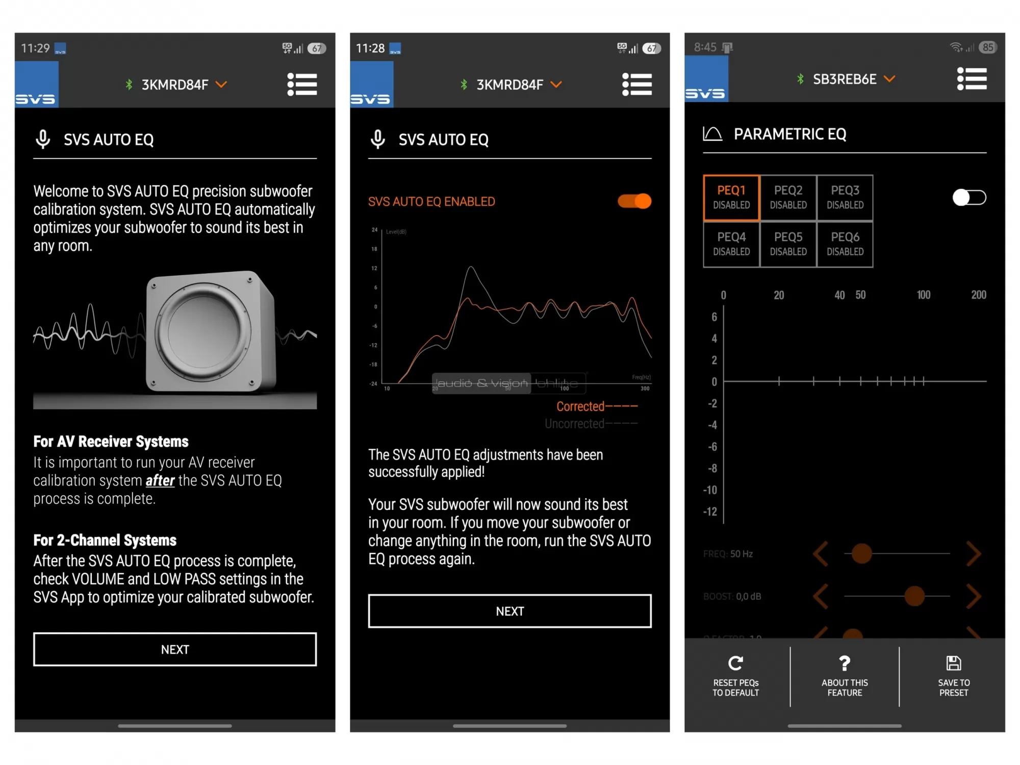 SVS 3000 Micro REvolution App
