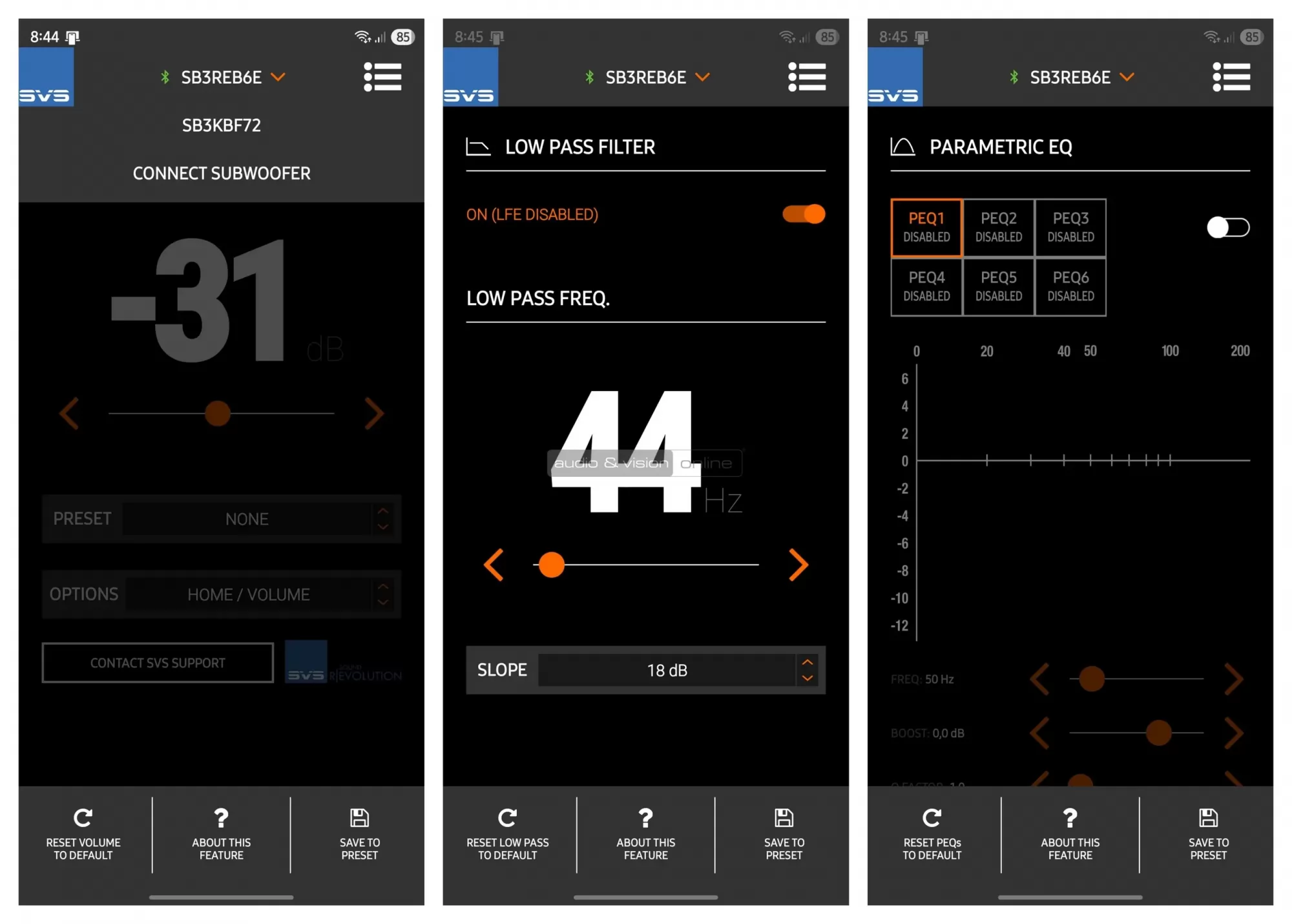 SVS SB-3000 REvolution App