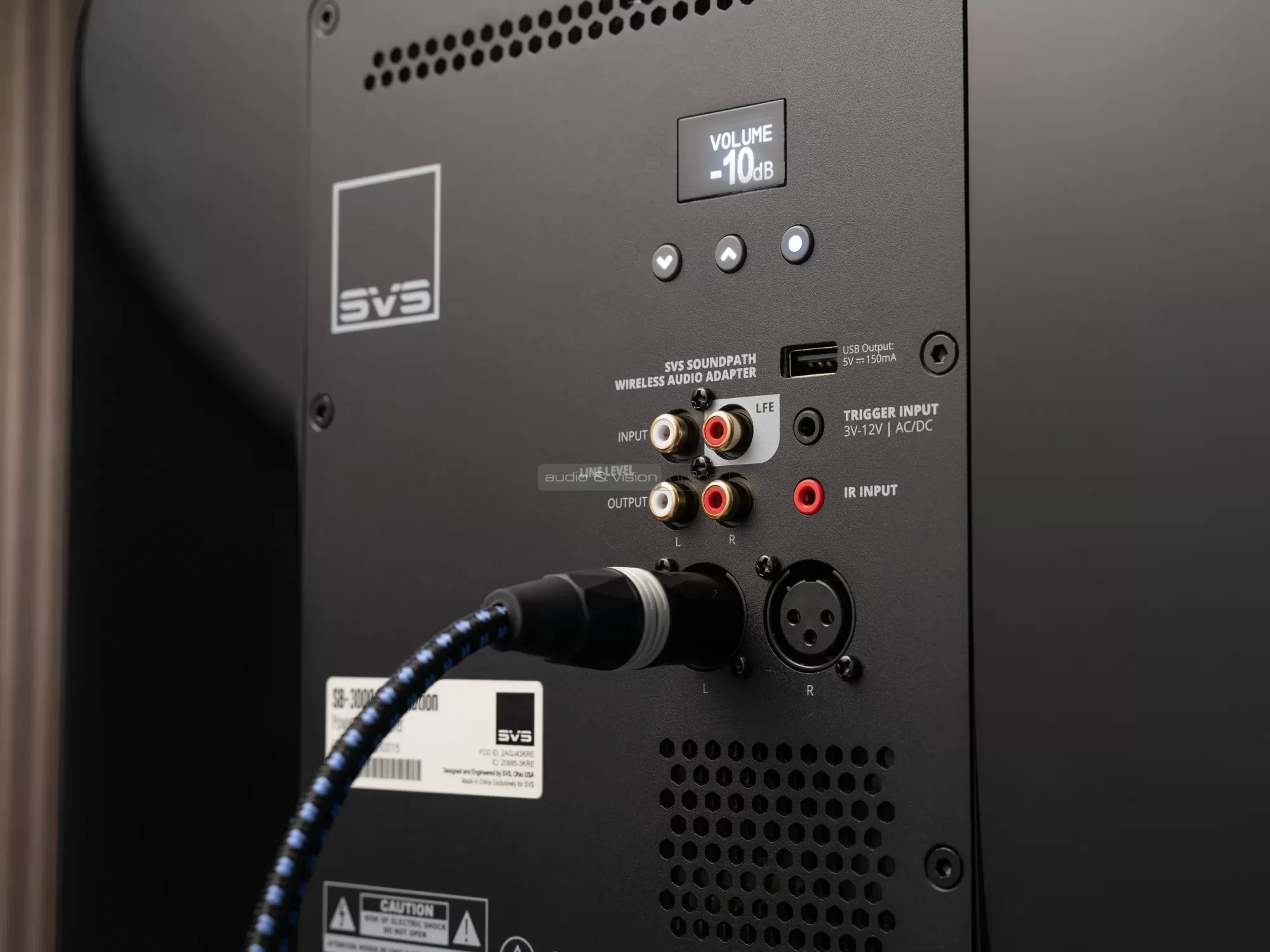 SVS SB-3000 REvolution mélyláda hátlap