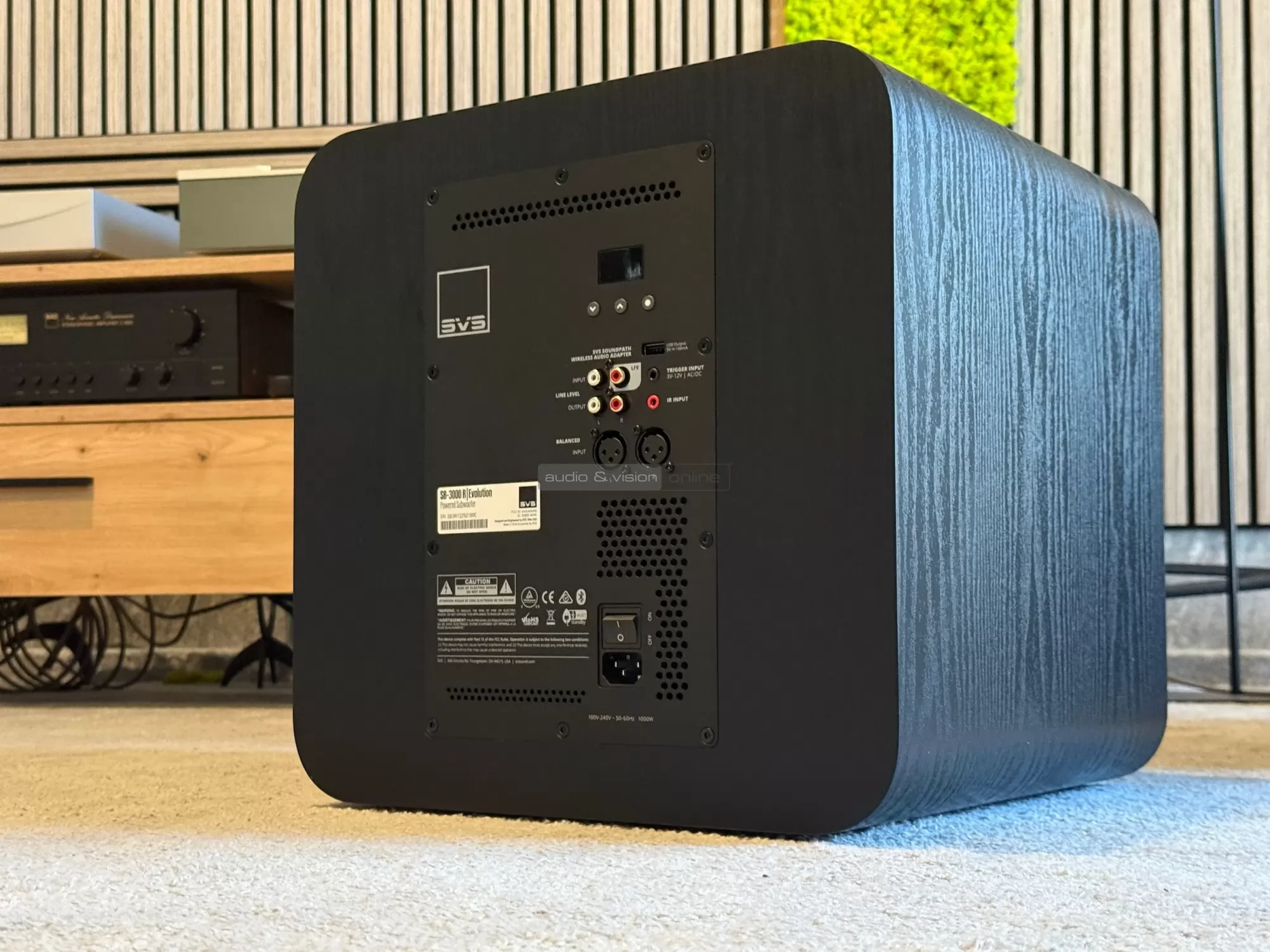 SVS SB-3000 REvolution mélyláda hátlap