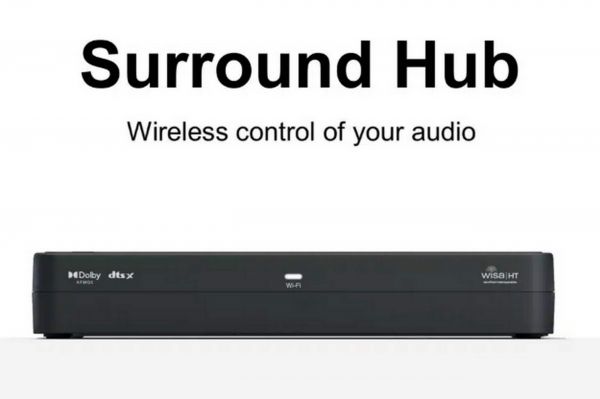 System Audio Surround Hub front